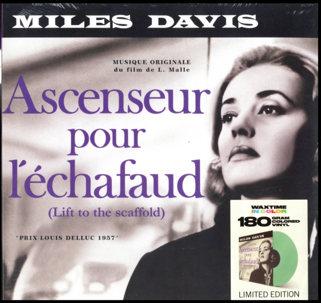DAVIS, MILES | ASCENSEUR POUR L'ECHAFAUD (LIMITED 180G EDITION SOLID GREEN VINYL/DMM MASTER) | VINYL RECORD (LP)