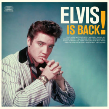 PRESLEY, ELVIS | ELVIS IS BACK - LIMITED EDITION IN SOLID ORANGE COLORED VINYL | VINYL RECORD (LP)