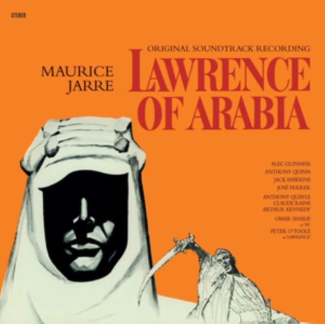 JARRE, MAURICE | LAWRENCE OF ARABIA OST (LIMITED TRANSPARENT RED VINYL/180G/DMM) | VINYL RECORD (LP)