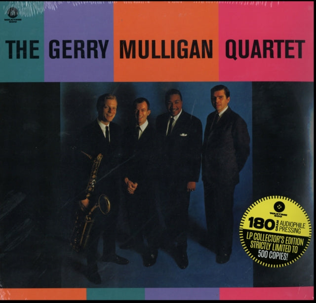 MULLIGAN, GERRY QUARTET | GERRY MULLIGAN QUARTET (FT BOB BROOKMEYER/BILL CROW/GUS JOHNSON/180G/DMM/COLLECTOR'S EDITION) | VINYL RECORD (LP)