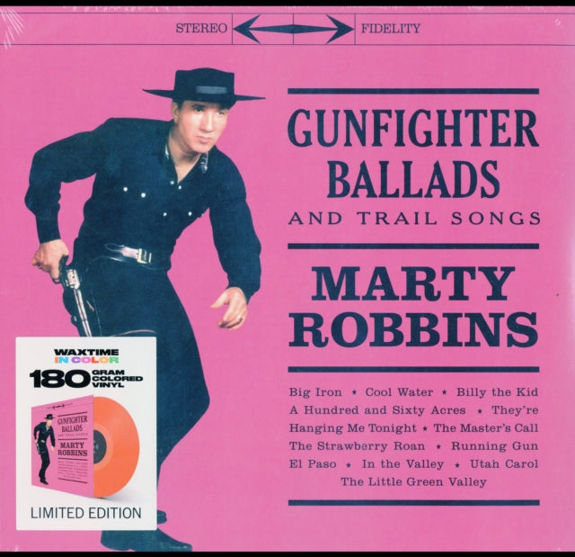 ROBBINS, MARTY | GUNFIGHTER BALLADS & TRAIL SONGS | VINYL RECORD (LP)