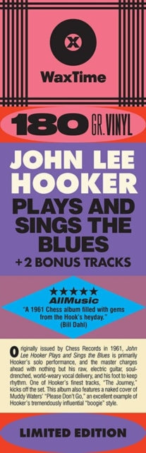 HOOKER, JOHN LEE | PLAYS & SINGS THE BLUES (IMPORT) | VINYL RECORD (LP)