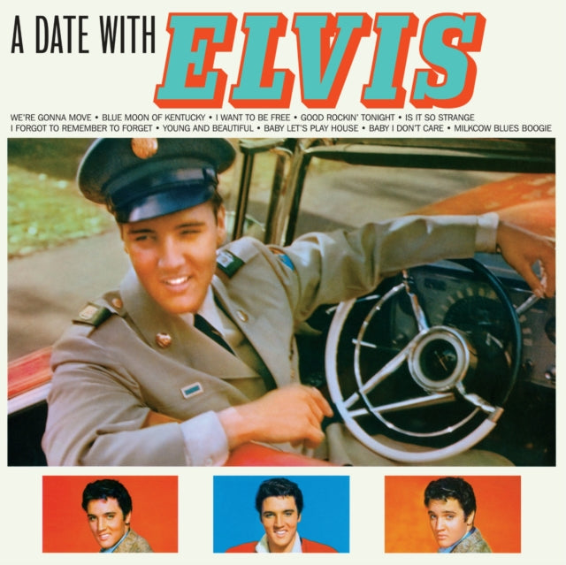 PRESLEY, ELVIS | DATE WITH ELVIS (ORANGE VINYL) | VINYL RECORD (LP)