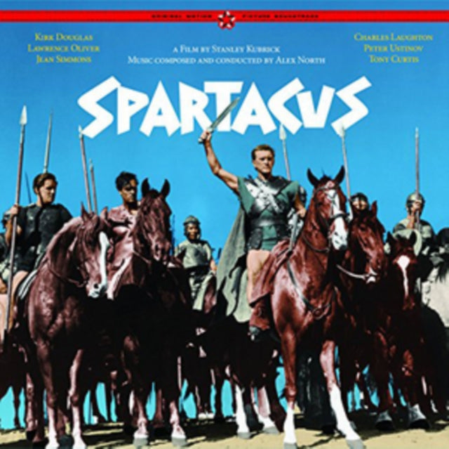 NORTH, ALEX | SPARTACUS O.S.T. (180G/DMM/GATEFOLD EDITION) | VINYL RECORD (LP)