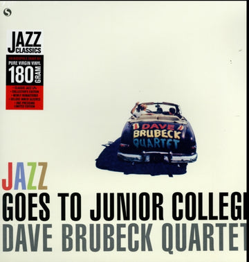 BRUBECK, DAVE -QUARTET- | JAZZ GOES TO JUNIOR (180G) | VINYL RECORD (LP)