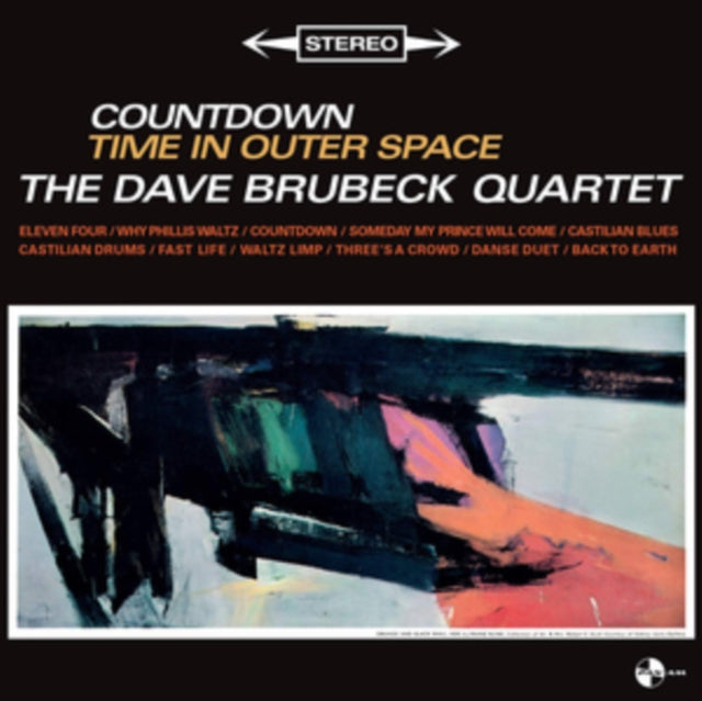 BRUBECK, DAVE QUARTET | COUNTDOWN TIME IN OUTER SPACE (1 BONUS TRACK/180G/LIMITED VIRGIN VINYL) | VINYL RECORD (LP)