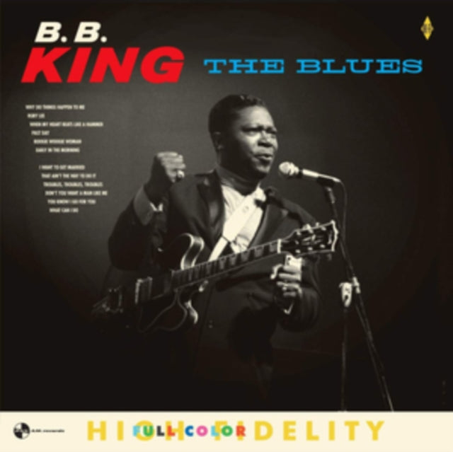 B.B.KING | BLUES (180G/HIGH DEFINITION PREMIUM VINYL PRESSING FOR SUPER FIDELITY) | VINYL RECORD (LP)