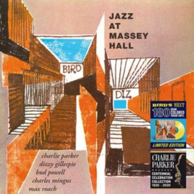 PARKER, CHARLIE | JAZZ AT MASSEY HALL (180G/YELLOW VINYL) | VINYL RECORD (LP)