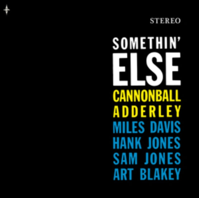 ADDERLEY, CANNOBALL | SOMETHIN' ELSE (LP/7INCH) | VINYL RECORD (LP)