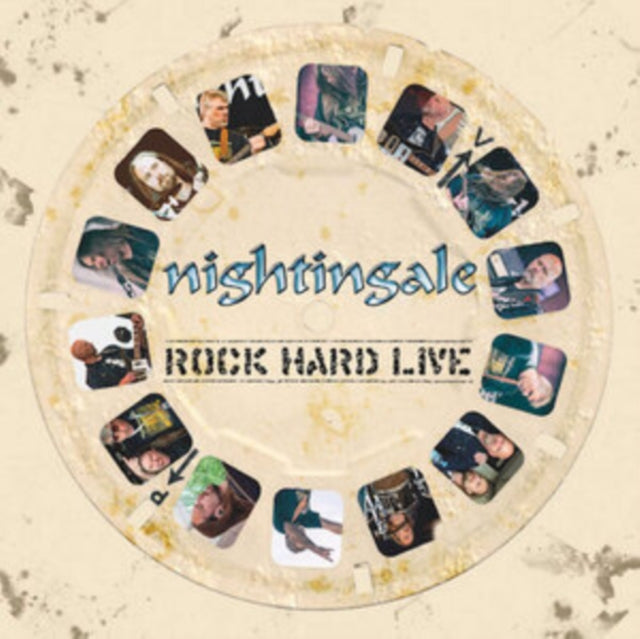 NIGHTINGALE | ROCK HARD LIVE (CLEAR VINYL) | VINYL RECORD (LP)