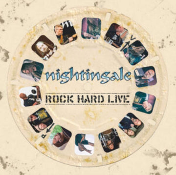 NIGHTINGALE | ROCK HARD LIVE (CLEAR VINYL) | VINYL RECORD (LP)