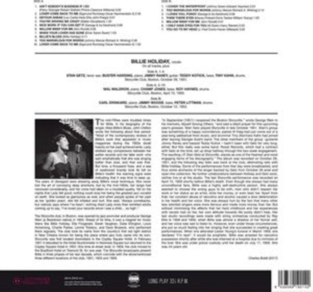 HOLIDAY, BILLIE | AT STORYVILLE | VINYL RECORD (LP)