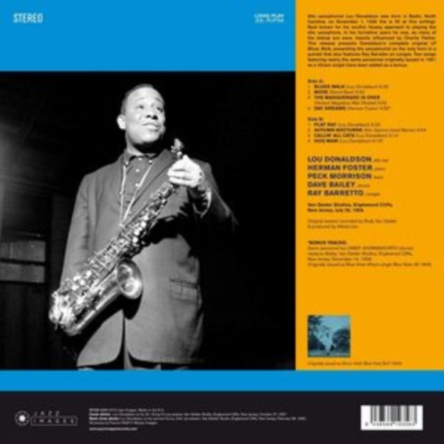 DONALDSON, LOU | BLUES WALK (IMAGES BY FRANCIS WOLFF) (180G) | VINYL RECORD (LP)