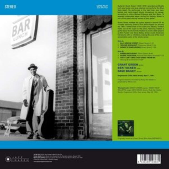 GREEN, GRANT | GREEN STREET (IMAGES BY FRANCIS WOLFF) (180G) | VINYL RECORD (LP)