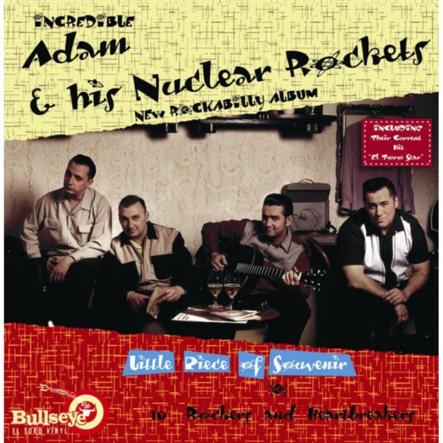 ADAM AND HIS NUCLEAR ROCKETS | LITTLE PIECE OF SOUVENIR (LP/CD) | VINYL RECORD (LP)