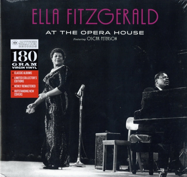 FITZGERALD, ELLA | AT THE OPERA HOUSE (DELUXE GATEFOLD EDITION) + 1 BONUS TRACK! | VINYL RECORD (LP)