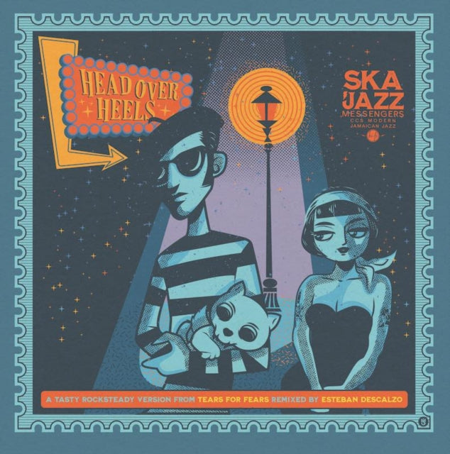 SKA JAZZ MESSENGERS | HEAD OVER HEELS (PIC SLEEVE) | 7IN VINYL