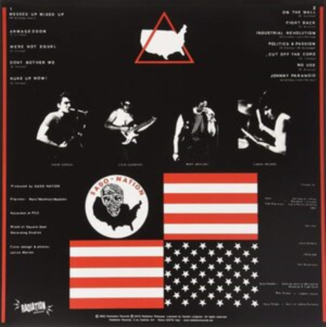 SADO-NATION | WE'RE NOT EQUAL | VINYL RECORD (LP)
