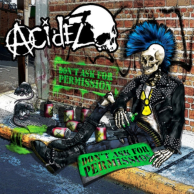 ACIDEZ | DON'T ASK FOR PERMISSION (RANDOM BLACK YELLOW AND BLUE VINYL) | VINYL RECORD (LP)