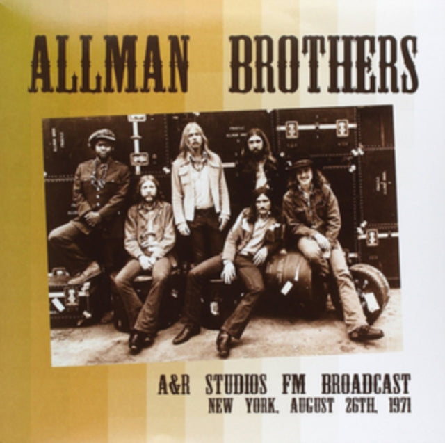 ALLMAN BROTHERS BAND | A&R STUDIOS - NEW YORK 26TH AUGUST 1971 | VINYL RECORD (LP)