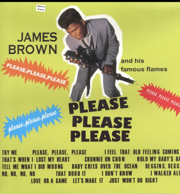 BROWN, JAMES & HIS FAMOUS FLAMES | PLEASE PLEASE PLEASE | VINYL RECORD (LP)