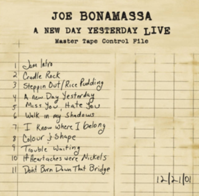 BONAMASSA, JOE | NEW DAY.. (LTD EDITION) | VINYL RECORD (LP)