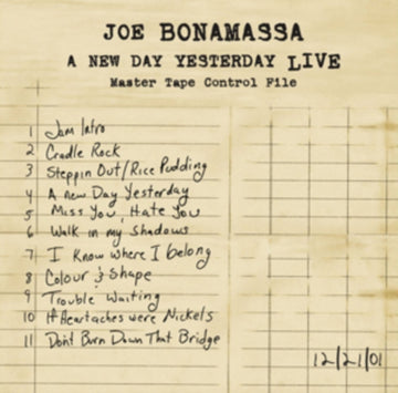 BONAMASSA, JOE | NEW DAY.. (LTD EDITION) | VINYL RECORD (LP)
