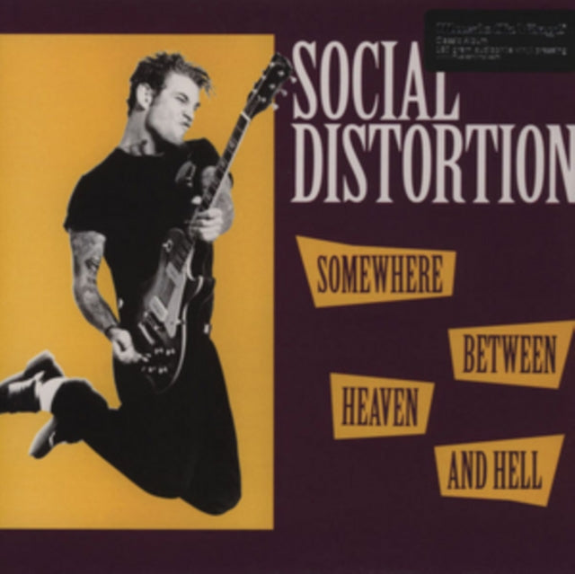 SOCIAL DISTORTION | SOMEWHERE BETWEEN HEAVEN & HELL (180G) | VINYL RECORD (LP)