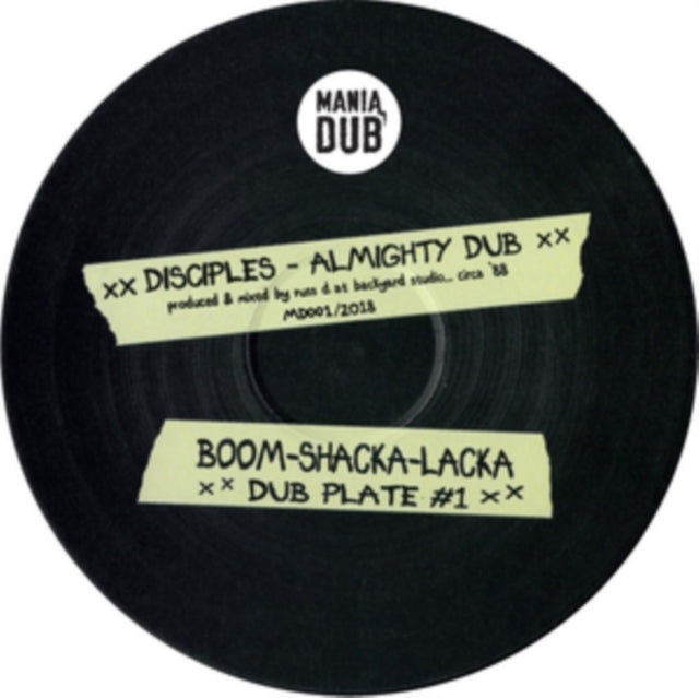 DISCIPLES | ALMIGHTY DUB / ZION ROCK DUB | 10IN VINYL