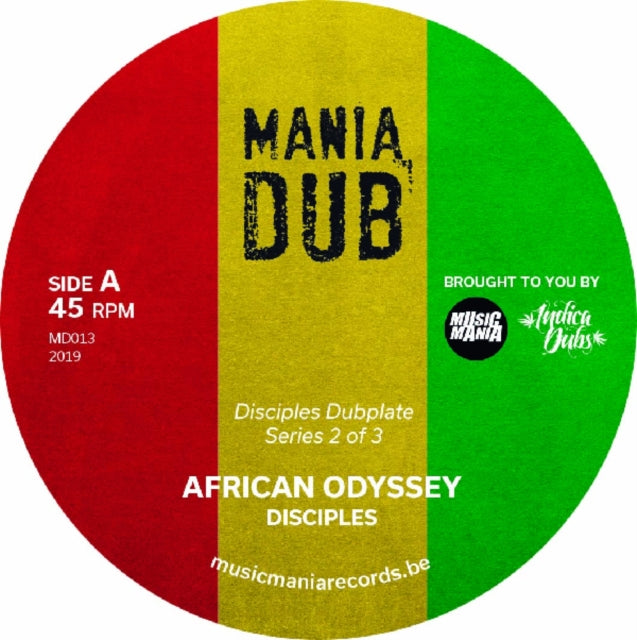 DISCIPLES | AFRICAN ODYSSEY/AFRICAN DUB | 7IN VINYL