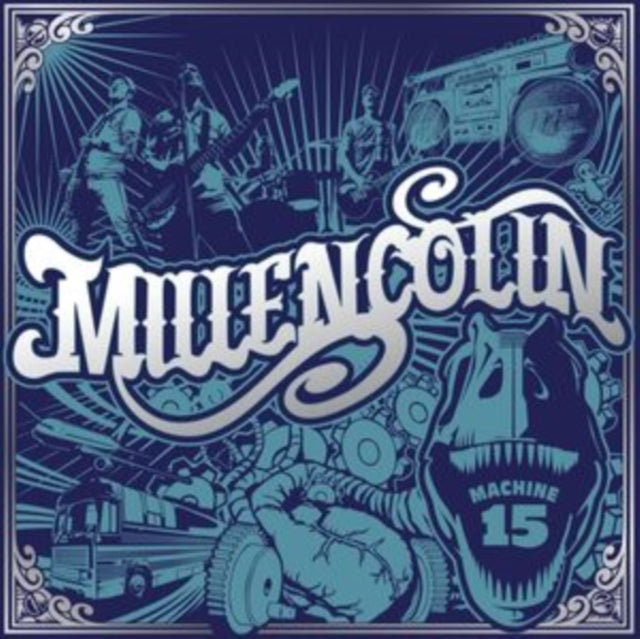 MILLENCOLIN | MACHINE 15 (DARK SILVER VINYL) | VINYL RECORD (LP)