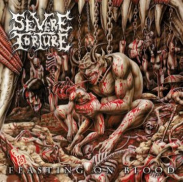 FEASTING ON BLOOD (SPLATTER VINYL) | VINYL RECORD (LP)
