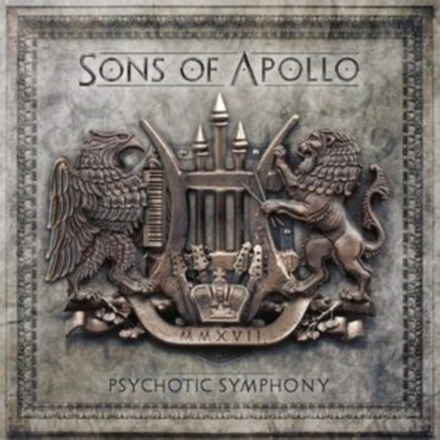SONS OF APOLLO | PSYCHOTIC SYMPHONY (SKULL GOLD VINYL/2LP) | VINYL RECORD (LP)