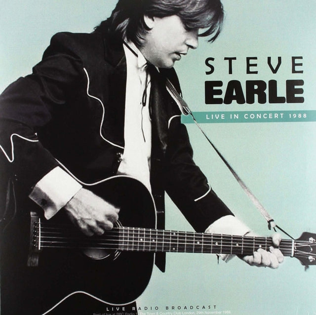 EARLE, STEVE | BEST OF LIVE IN CONCERT 1988 | VINYL RECORD (LP)