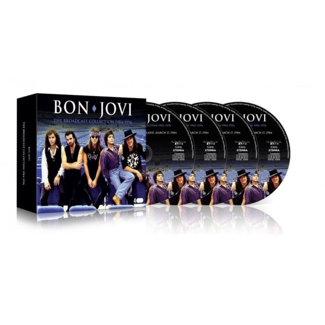 BON JOVI | BROADCAST COLLECTION 1984-96 (4CD) | CD