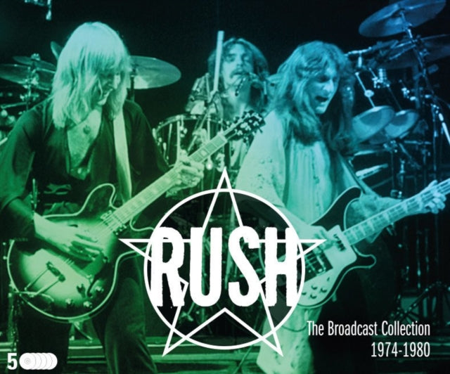 RUSH | BROADCAST COLLECTION 1974-80 (5CD) | CD