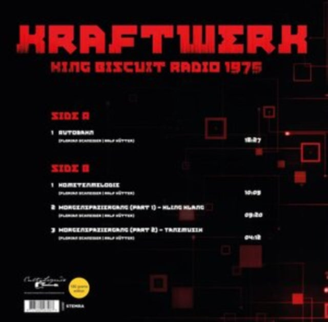 KRAFTWERK | KING BISCUIT RADIO 1975 | VINYL RECORD (LP)
