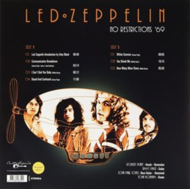 LED ZEPPELIN | NO RESTRICTIONS '69 | VINYL RECORD (LP)