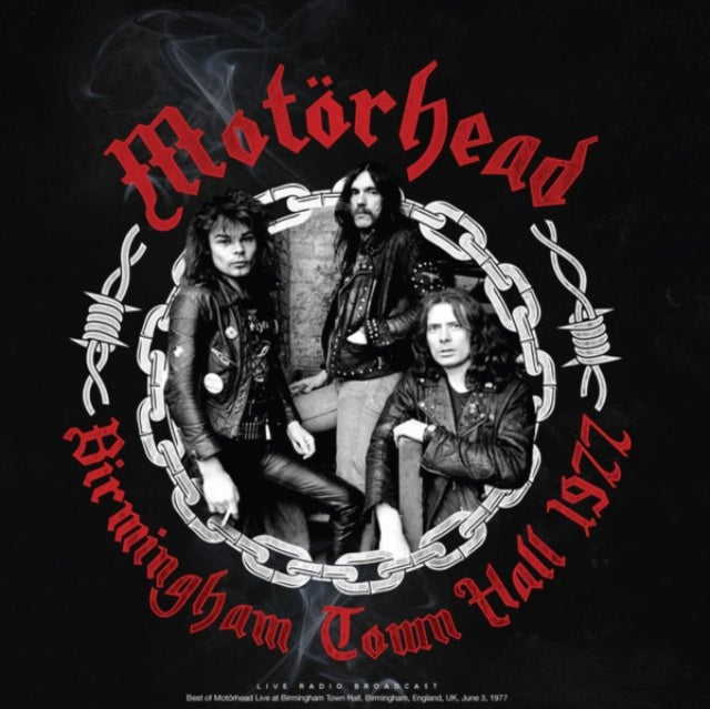 MOTORHEAD | BIRMINGHAM TOWN HALL 1977 | VINYL RECORD (LP)