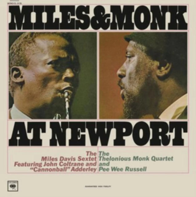 DAVIS, MILES | MILES & MONK AT NEWPORT (180G) | VINYL RECORD (LP)