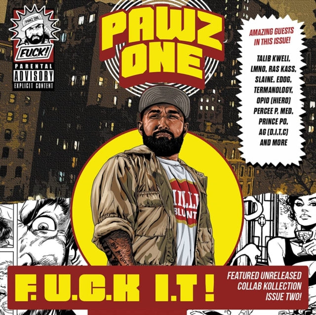 PAWZ ONE | F.U.C.K I.T! | VINYL RECORD (LP)