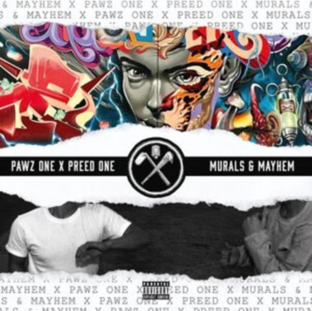 PAWZ ONE & PREED ONE | MURALS & MAYHEM | VINYL RECORD (LP)