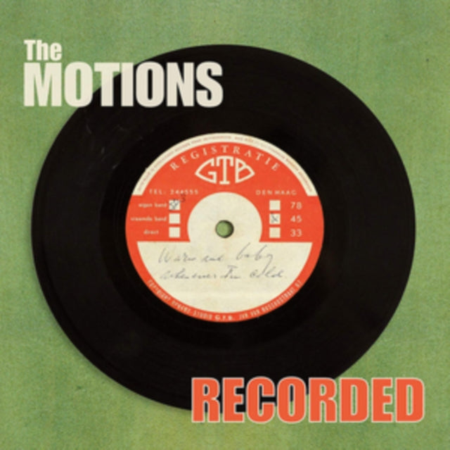 MOTIONS | RECORDED (GOLDEN VINYL) | VINYL RECORD (LP)