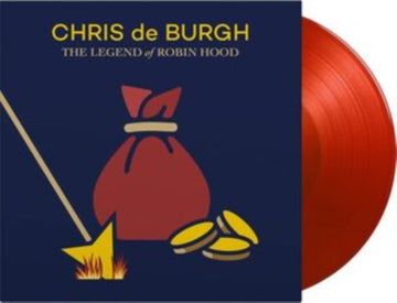 DE BURGH, CHRIS | LEGEND OF ROBIN HOOD (2LP/RED VINYL/LIMITED) | VINYL RECORD (LP)