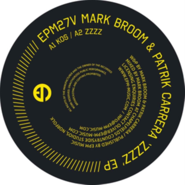 BROOM, MARK & VARIOUS | ZZZZ EP | 12IN VINYL