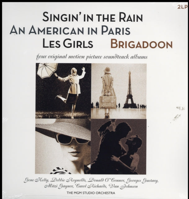 SINGIN IN THE RAIN/AN AMERICAN IN PARIS/GIRLS/BRIGADOON O.S.T. | SINGIN IN THE RAIN/AN AMERICAN IN PARIS/GIRLS/BRIGADOON O.S.T. (180G) | VINYL RECORD (LP)