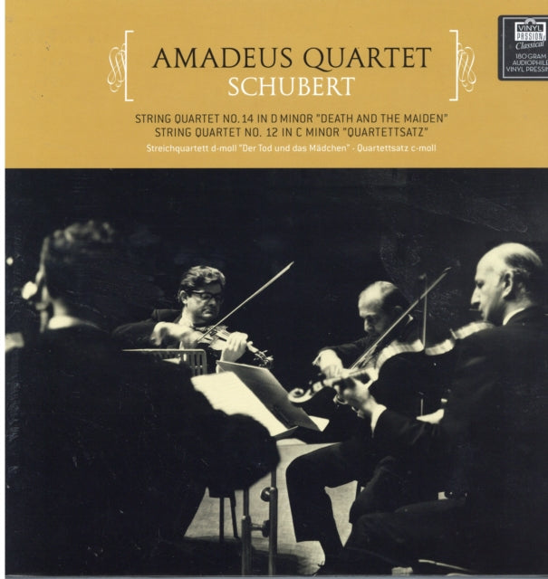 AMADEUS QUARTET | STRING QUARTET NO.14 IN D MIN/NO. 12 IN C MINOR (180G) | VINYL RECORD (LP)