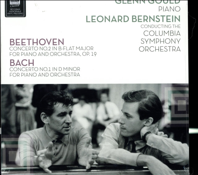 GOULD, GLENN | PLAYS BEETHOVEN CONCERTO NO. 2 & BACH CONCERTO NO. 1 (180G) | VINYL RECORD (LP)