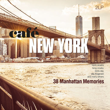 CAFE NEW YORK - 38 MANHATTAN MEMORIES (2LP/CRYSTAL CLEAR VINYL/180G) | VINYL RECORD (LP)
