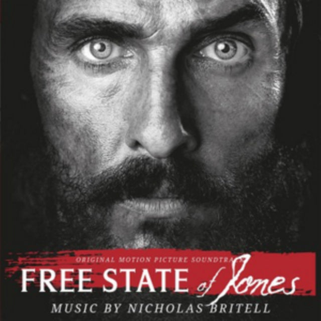 BRITELL, NICHOLAS | FREE STATE OF JONES OST (LIMITED RED VINYL/180G/INSERT) | VINYL RECORD (LP)